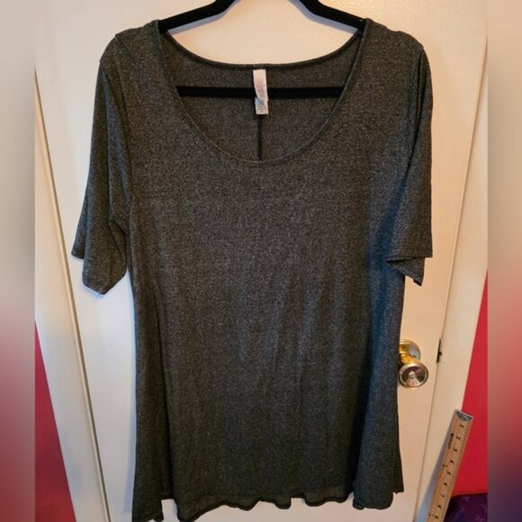 Lularoe Heather Gray Perfect Tee Size XL - Picture 1 of 7
